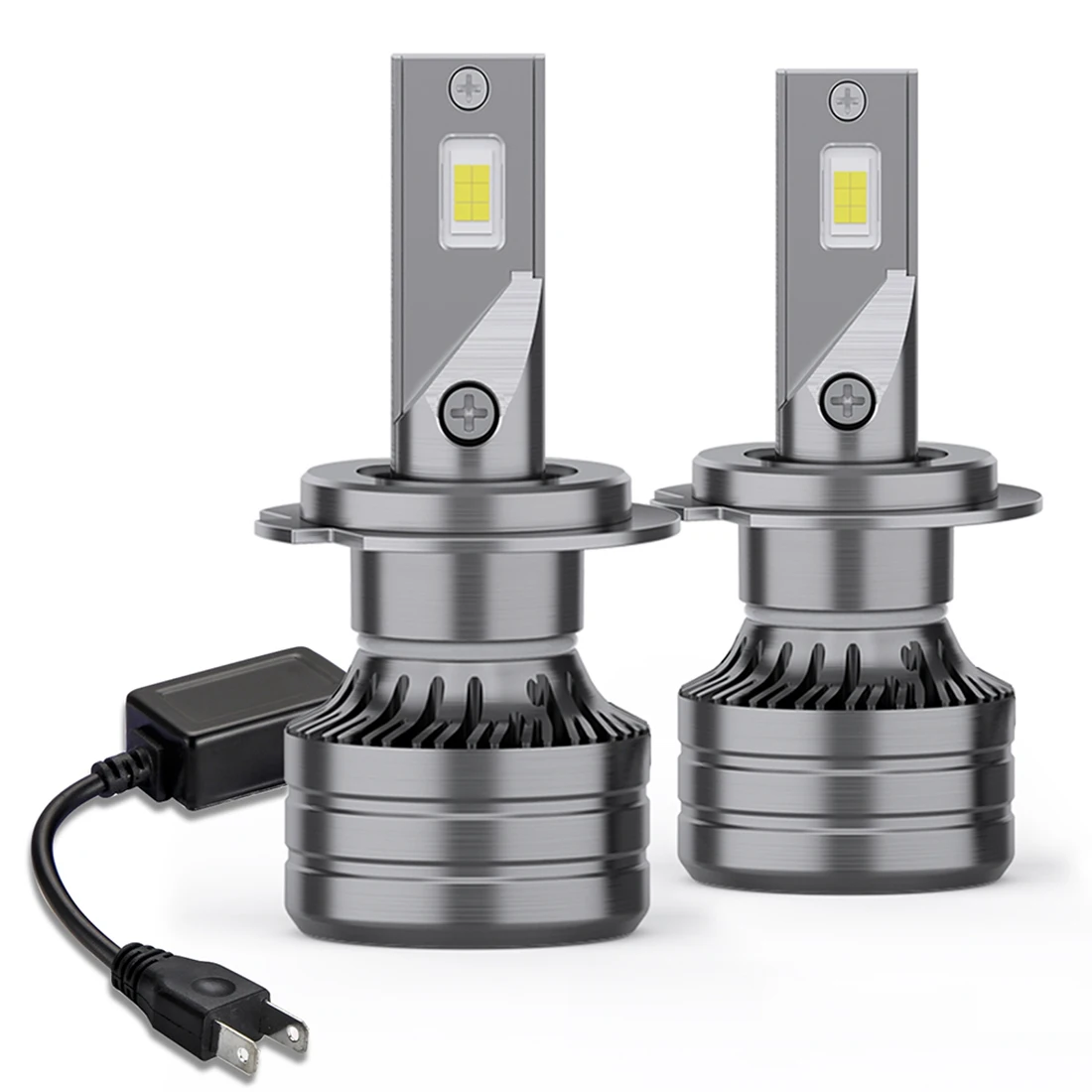 

LED Headlight Bulbs, 28W 3000 Lumens Bright LED Headlights Conversion Kit 6000K Cool White (H7)