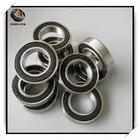 2 шт. 6903 Гибридный керамический подшипник 17x30x7 мм ABEC-7 велосипедные нижние кронштейны и запчасти 6903RS Si3N4 шарикоподшипники