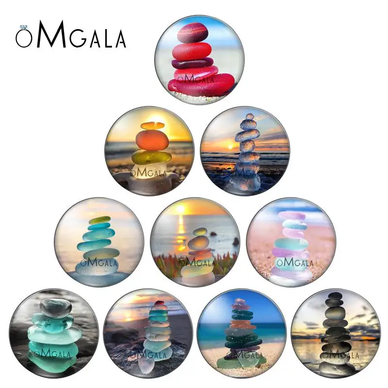Новый летний пляжный камешок камень 10 шт. мм/12 мм/14 мм/16 мм/18 мм/20 мм круглый
