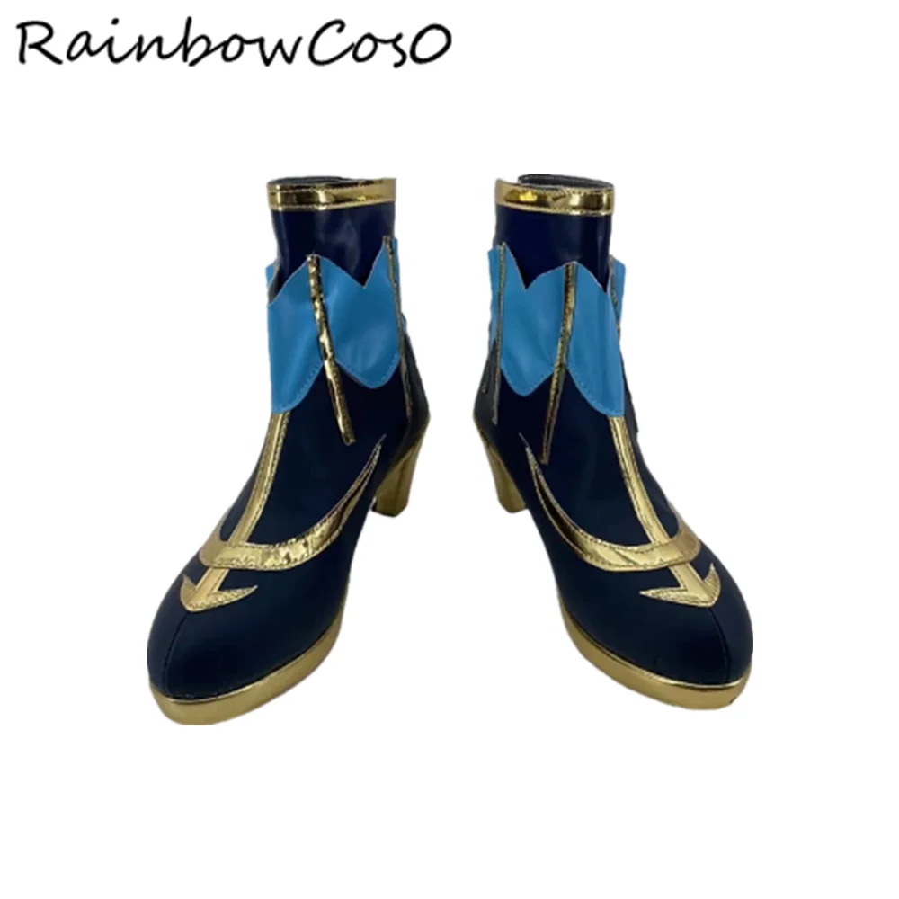 Цукиширо Аюми Qpit Aikatsu Планета! Обувь для косплея ботинки игра в стиле аниме