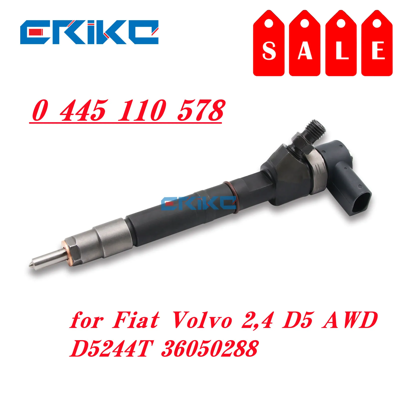 0445110578 дизельный инжектор общей топливной магистрали 0 445 110 578 топлива для Bosch Fiat
