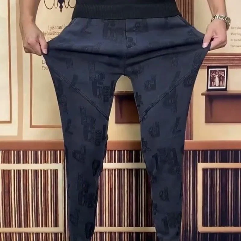 Модные камуфляжные мужские джинсы свободного кроя 2024 новый стиль Гонконгские