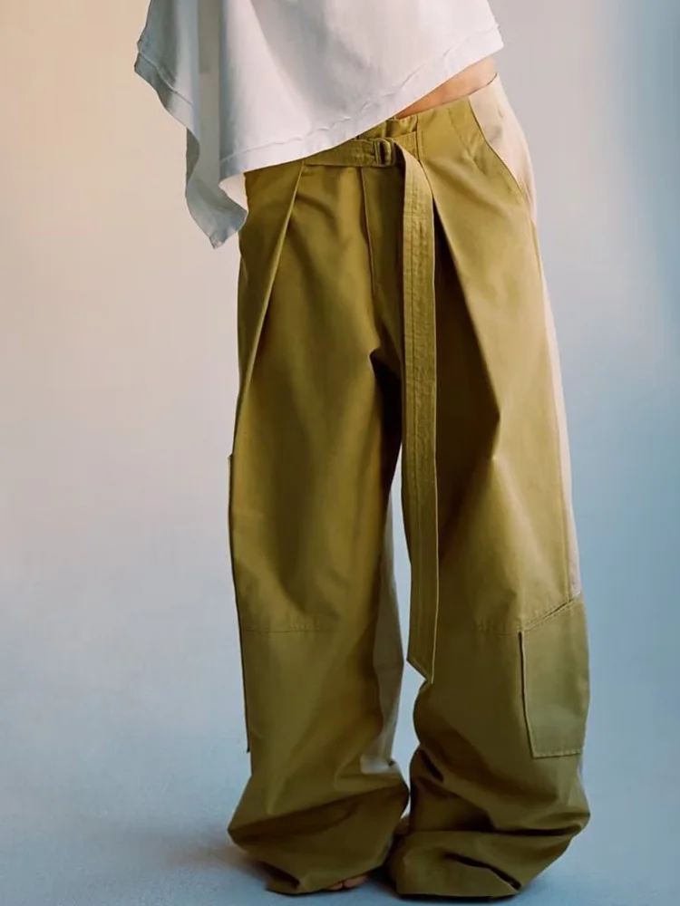 

Оверсайз, брюки modelutti, женские черные брюки в Корейском стиле, не Стретч, материковый Китай, полиэстер, полная длина, повседневные