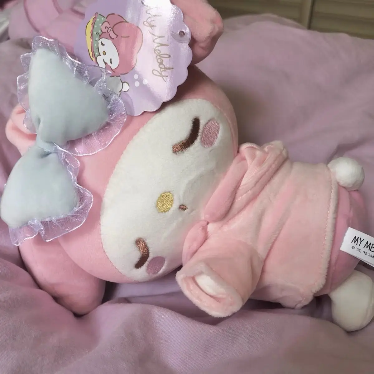 

Kawaii Sanrio My Melody plush toys Japanese stuffed animals Cartoon Dolls Plush Doll Cute Ragdoll Pillow Birthday Gift stitch