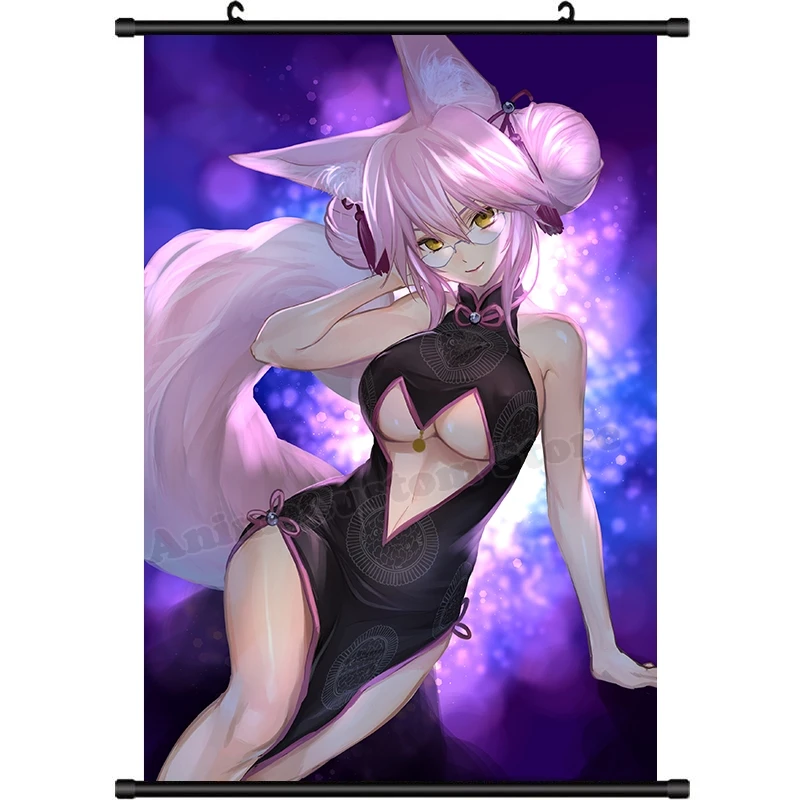 Аниме Fate/Grand Order FGO Koyanskaya tammo Vitch сексуальная девушка HD Стена Свиток стандартный