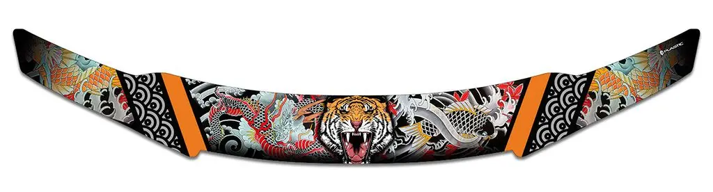 Дефлектор капота Серия &quotПолноцвет&quot Коллекция вариация 20 Toyota Highlander Год