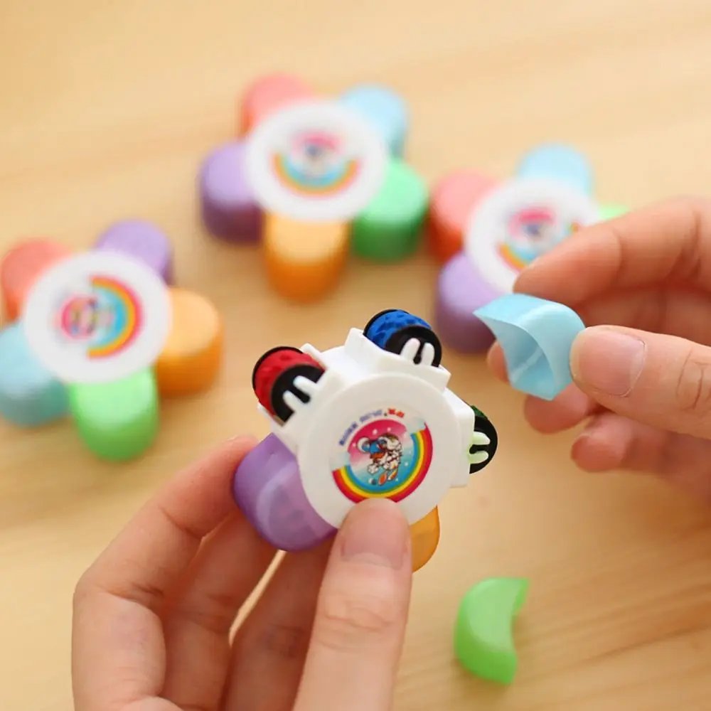 

Funny Toy Scrapbooking Student Stationery Seal Roller Stamps Drawing Diary Tool Decorative Stamp DIY Craft Stamp