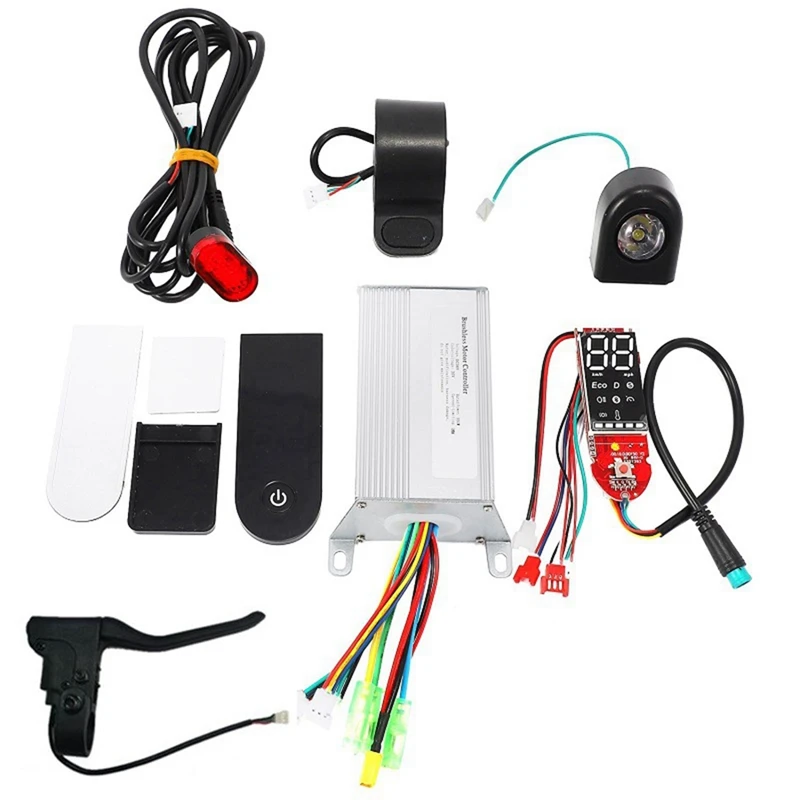 36V 350W Scooter Controller Kit Dashboard Accelerator Scooter Replace Suit For M365 For Electric Bicycle E-Bike