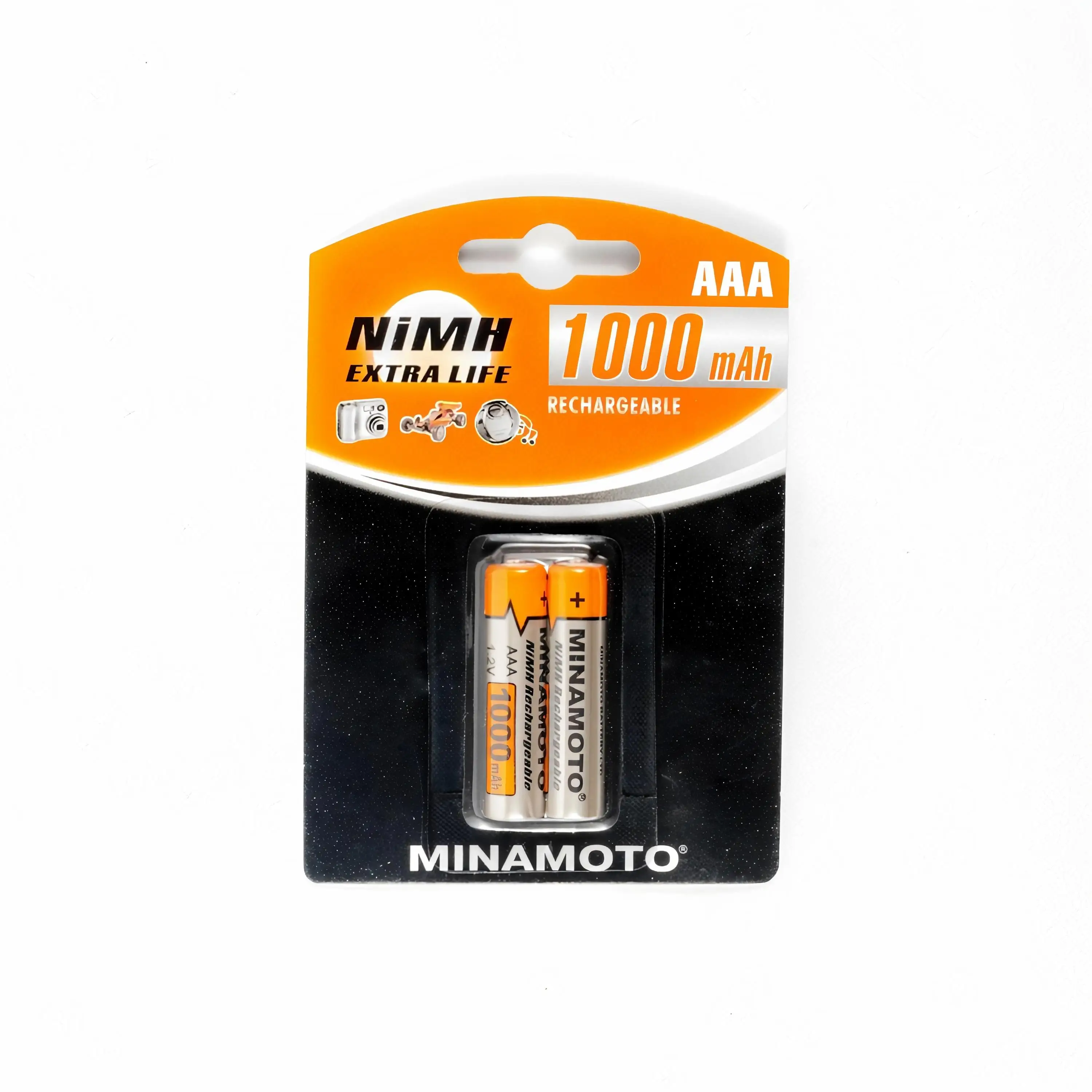 Аккумулятор MINAMOTO AAA 1.2 В 1000 мАч NiMH BL2 |