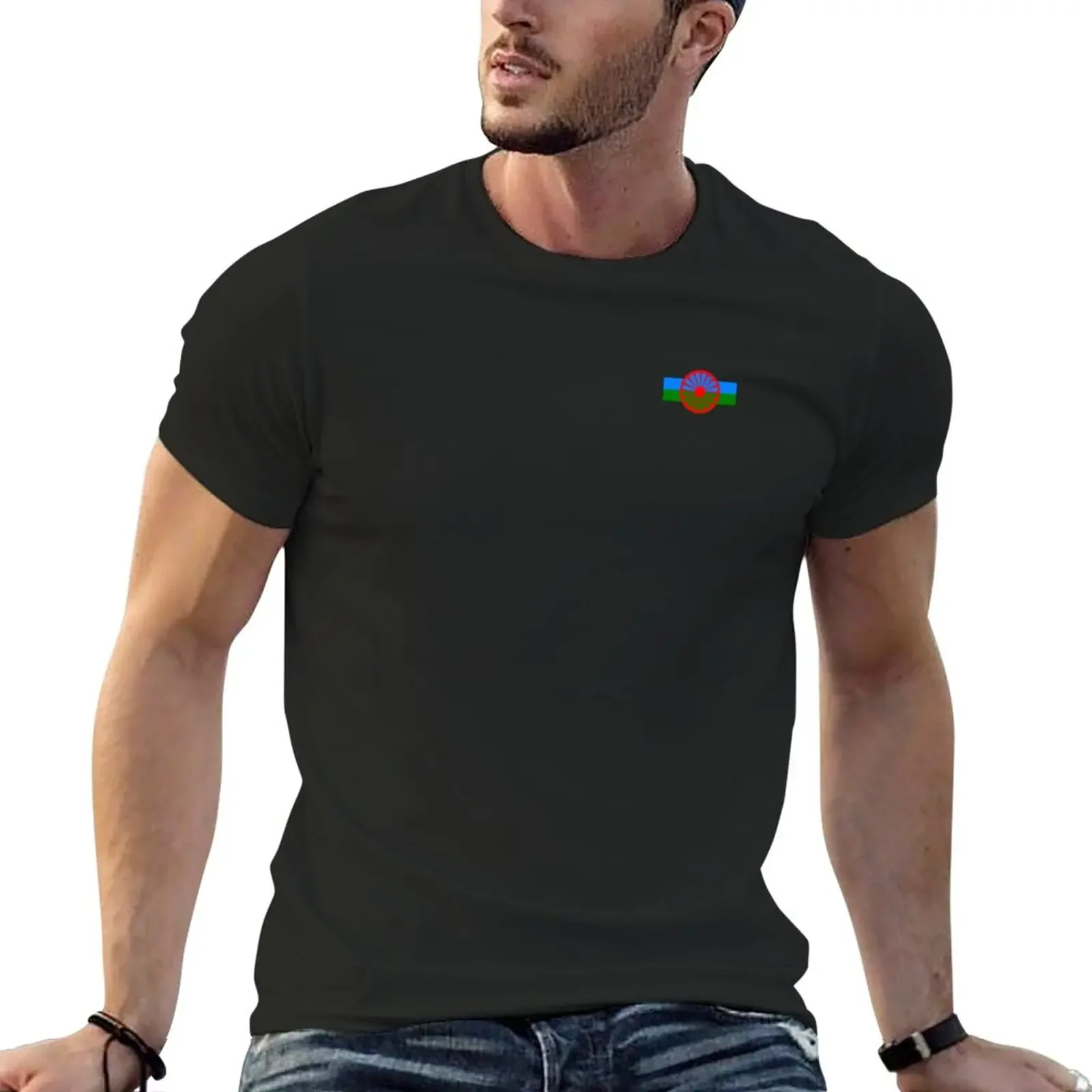 New Gypsy Manouche logo T-Shirt oversized t shirt black shirts summer tops mens big and tall