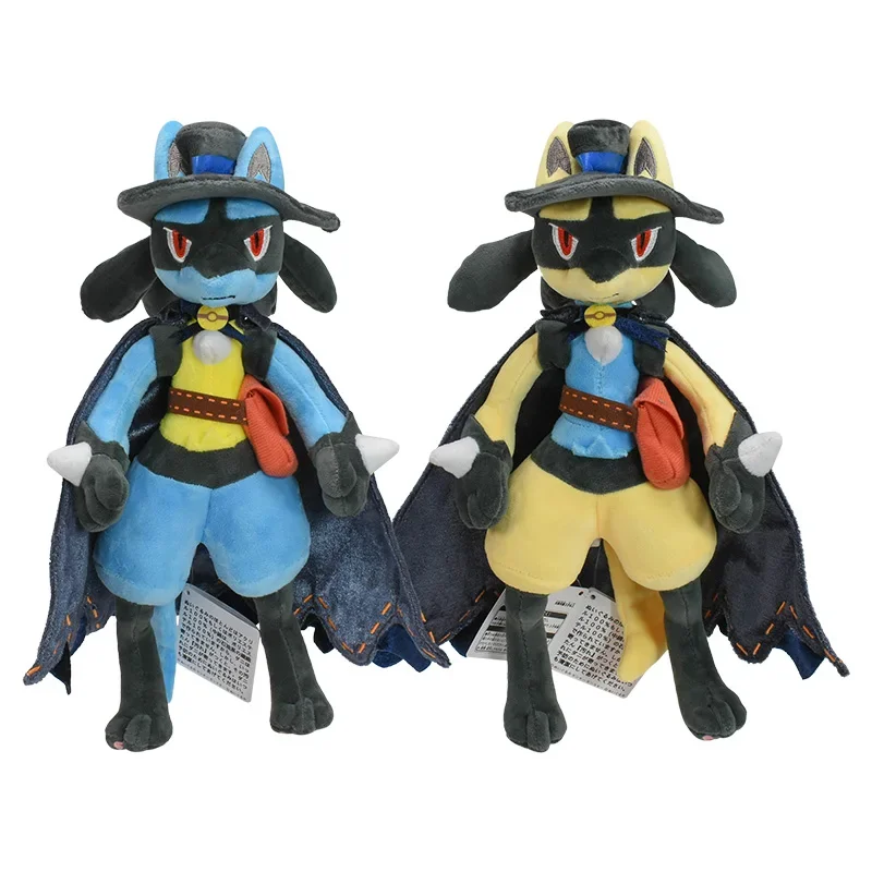 Люцирио Плюшевая Игрушка Покемон Блестящая Мега Эволюция Мягкие Игрушки Аниме