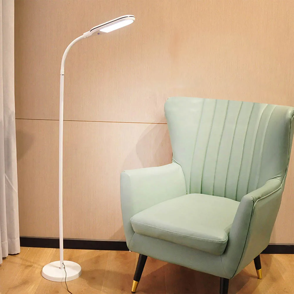 

LED Floor Lamp Bedroom Decoration 12W Dimmable Touch Control Standing Lamp Adjustable Gooseneck Floor Light For Reading Painting