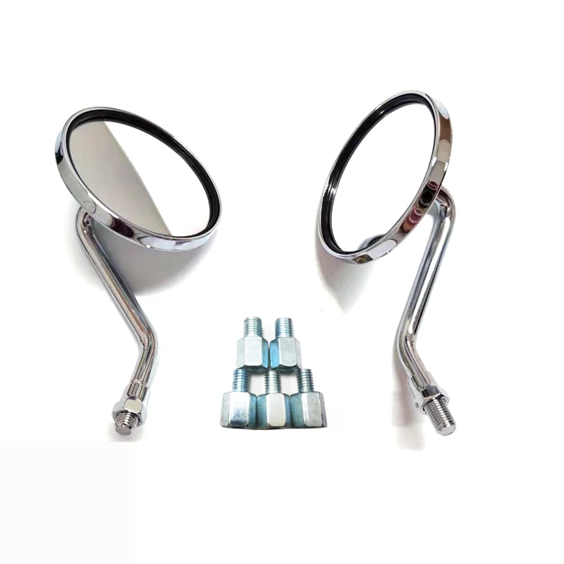 

Зеркала заднего вида для мотоцикла, ретро ABS, 7/8 дюйма, руль 8/10 мм, круглое зеркало, универсальное для Vespa 50 125 LX PX 125 GT60 Yamaha XMAX