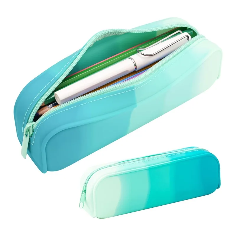 

Силиконовый пенал для школьных принадлежностей