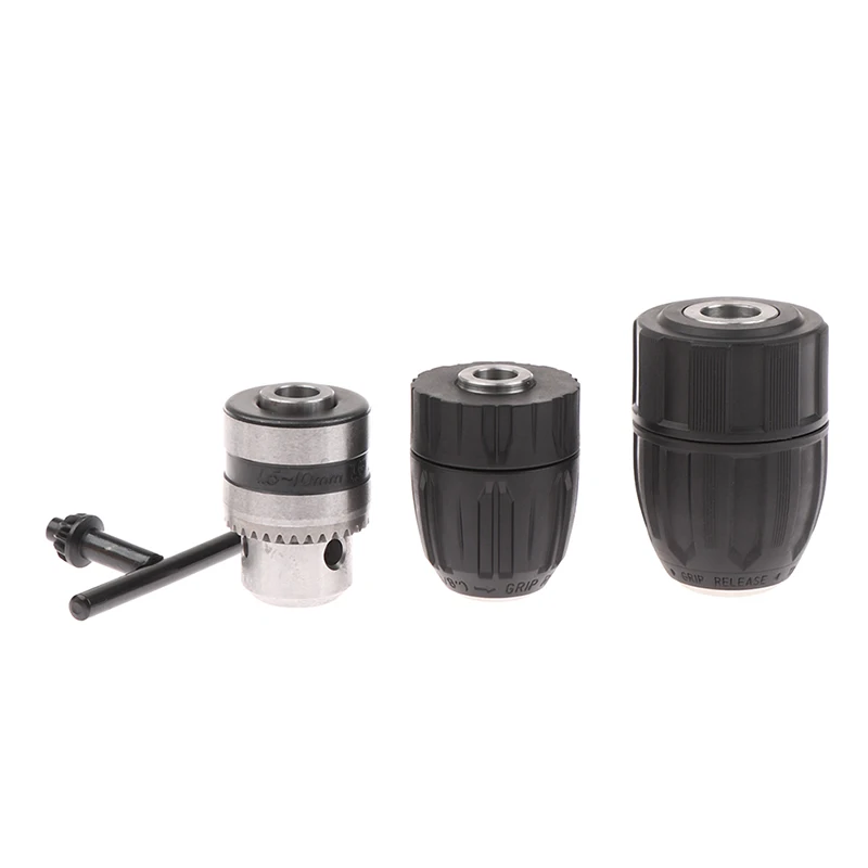 

3/8-24UNF 0,8-10 мм 2,0-13 мм 1/2-20UNF полностью металлическая Легкая ручная дрель Настольный сверлильный угловой шлифовальный патрон электрический шли...