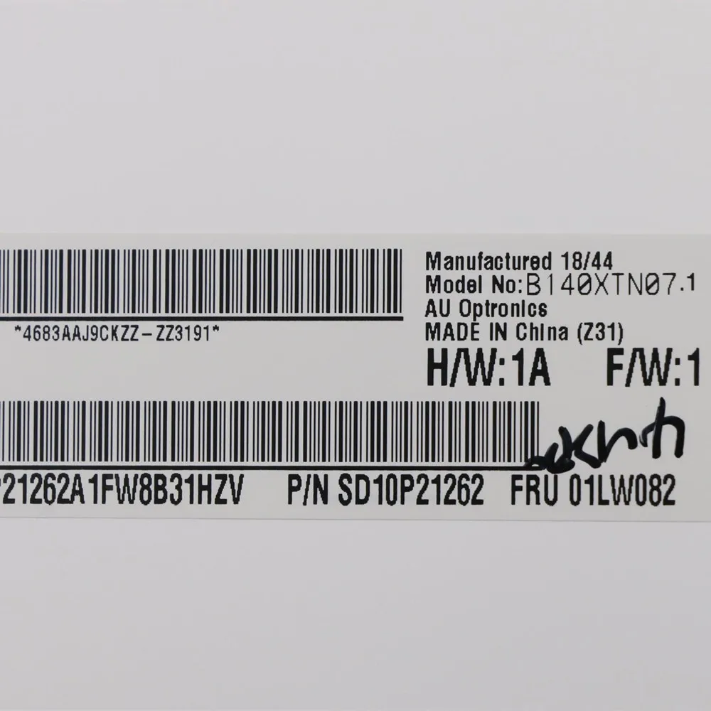 14 0 &quotHD 1366*768 EDP Slim 30 Pins B140XTN07.2 B140XTN07.3 Φ ЖК-дисплей панель матрица