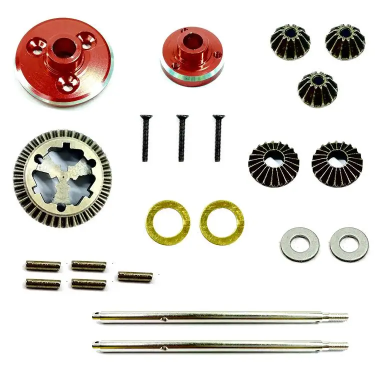

NANSITIP Remote Control Car Differential Assembly Transmission Reverse Differential Structure Metal Accessories