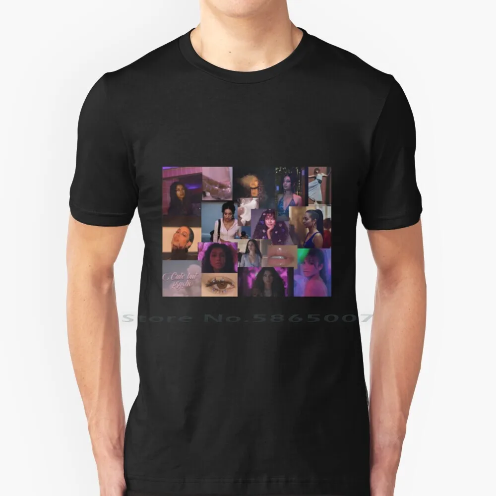 

Zenday And Alexa Demie Collage T Shirt 100% Cotton Zenday Alexa Demie Euphoria Show Big Size 6xl Tee Gift Fashion