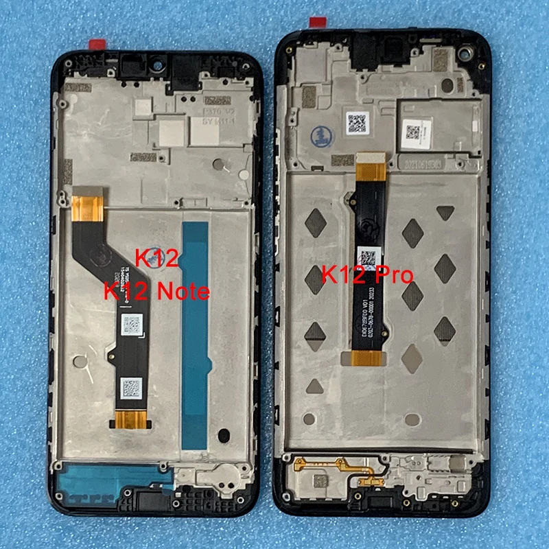 Оригинальный дисплей 6,5 дюйма для Lenovo K12 XT2095-4 LCD K12 Note, рамка экрана + дигитайзер сенсорной панели для Lenovo K12 Pro 12Pro, ЖК-экран