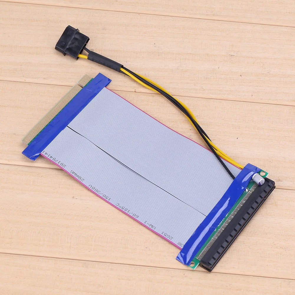 

Кабель Райзер-карта адаптер PCI-E 1X до 16X удлинитель вспомогательный источник питания бытовые компьютерные детали для майнинга биткоинов