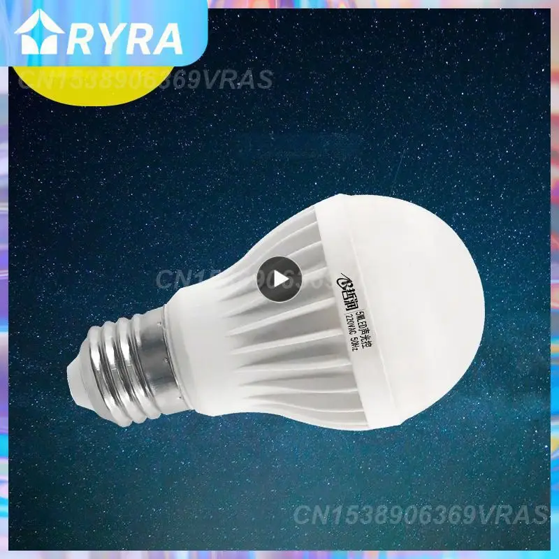 

Induction Lamp Intelligent Body Sensor Bulbs Stair Hallway Light Led Voice Control Bulb Building Sound And Light Control Bulbs