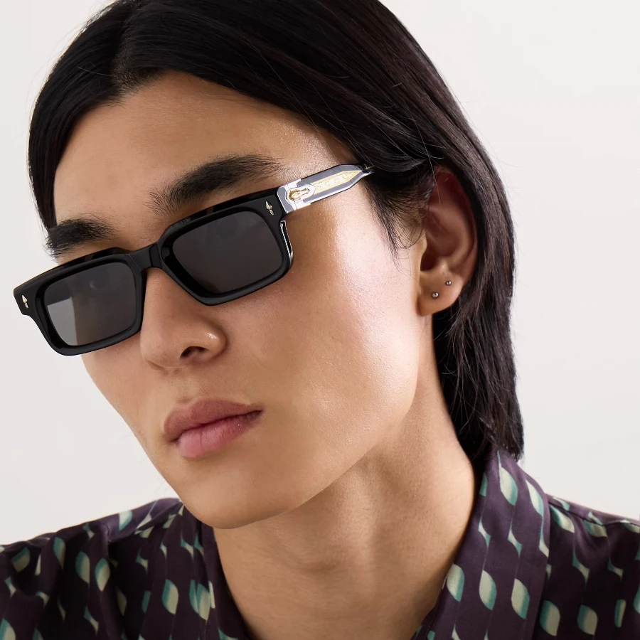 Модные прямоугольные солнцезащитные очки из ацетата женские брендовые JMM BELVEDERE