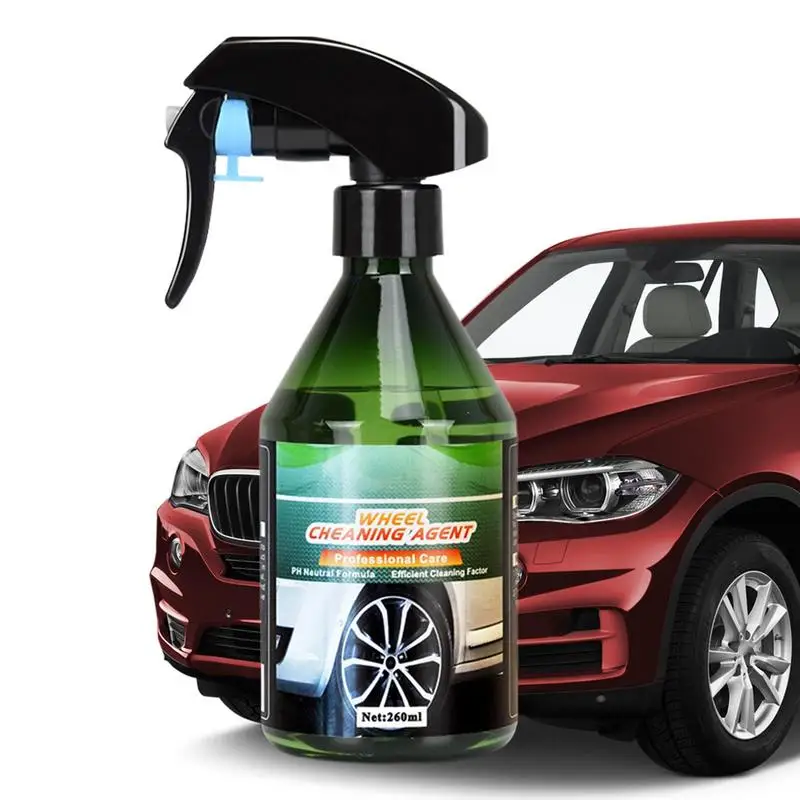 

Auto Wheel Cleaner Car Rim Cleaner Tire Wheel Cleaning Spray Car Maintenance Cleaning Care Cleaning Spray For SUVs Bicycle Cars