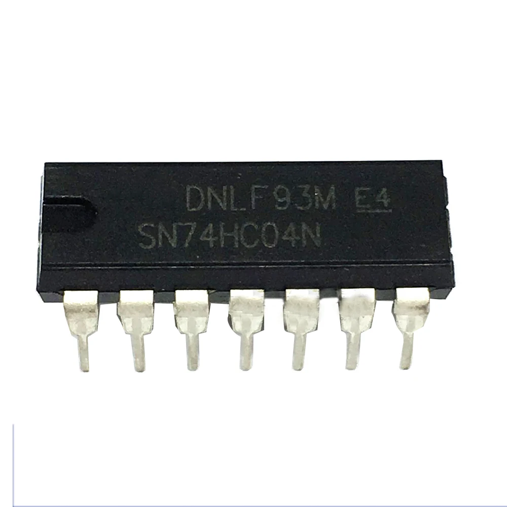 

10pcs SN74HC04N 74HC04 SN74HC04 DIP-14 Inverters Hex new original