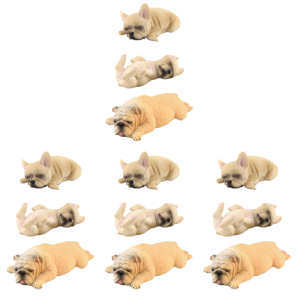 

12 Model Model Household Animals Adorn Statue Decor