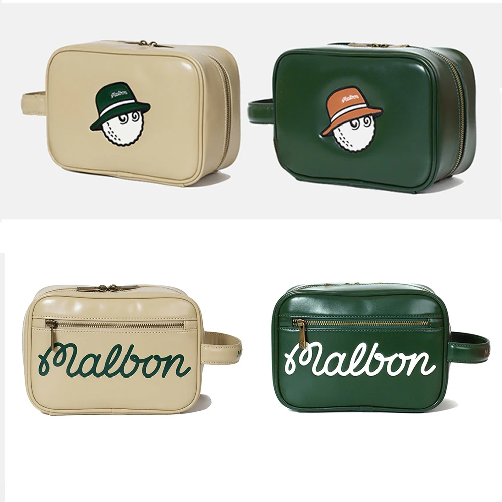 Golf handbag new unisex clutch bag golf double-layer capacity double zipper equipment sundries storage bag small ball bag