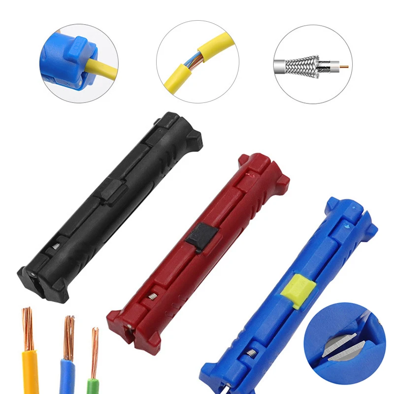 

Многофункциональный Электрический инструмент для зачистки проводов, ручка для зачистки проводов, поворотный коаксиальный резак, плоскогубцы для зачистки