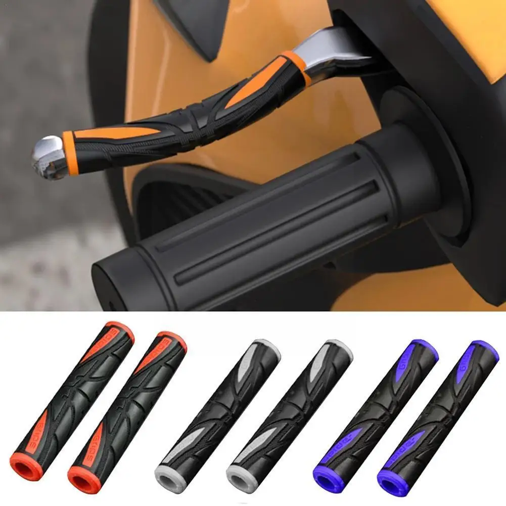 

Motorcycle Anti-slip Brake Handle Bicycle Soft Silicone RubberProtective Accessories Horn Handlebar Modified Cover Handle C H4R0
