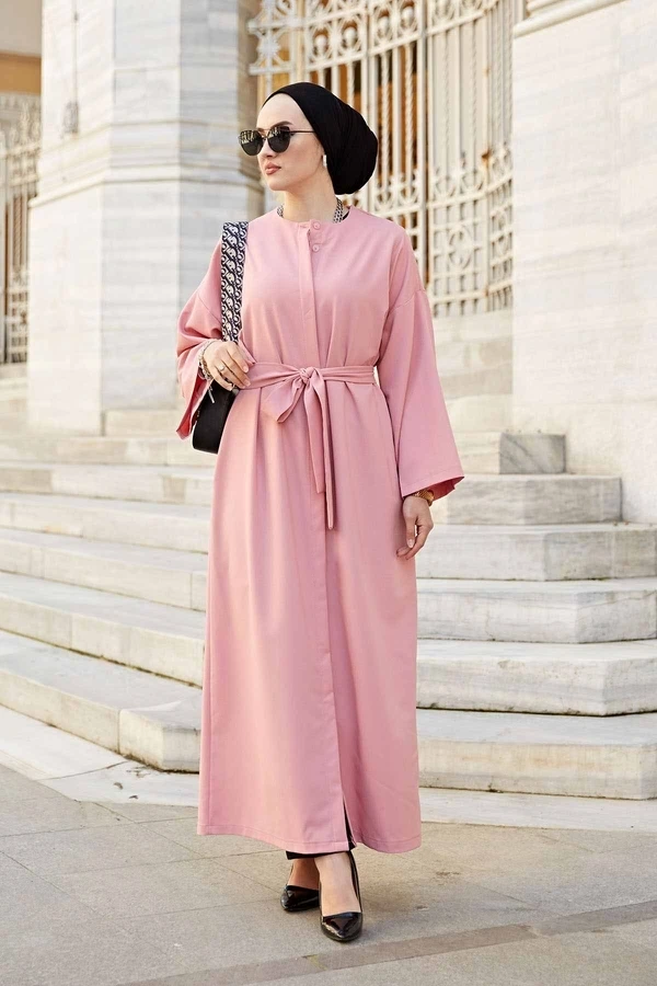 

Пуговицы Abaya пудра istanbulstyles мусульманская женская одежда Турция