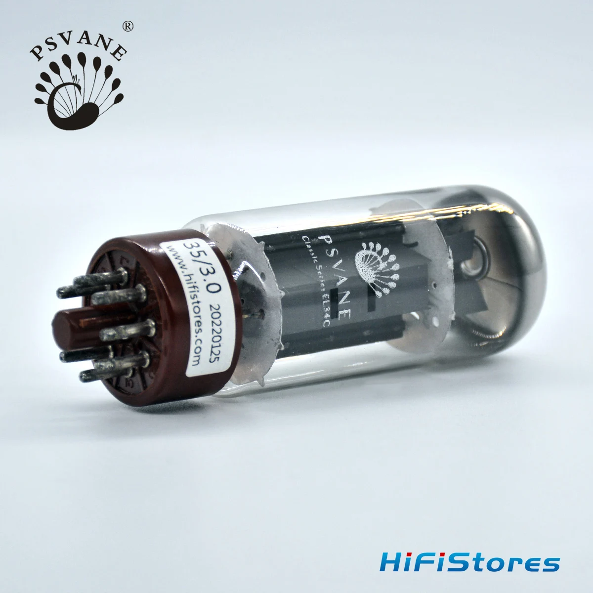 PSVANE HIFI EL34C Vacuum Tube Replace 6CA7 EL34B EL34 For Hifi Audio Tube Amplifier DIY Upgrade Matched Quad Tube Amplifier