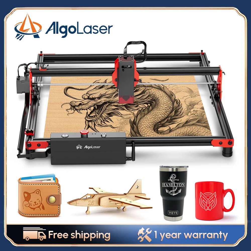 

ORTUR Laser Master 3 with YRR 2.0/YRR 3.0/YRC Laser Engraver Y-axis Rotary Roller for Cylindrical Objects Cans Bottle Ring Cups