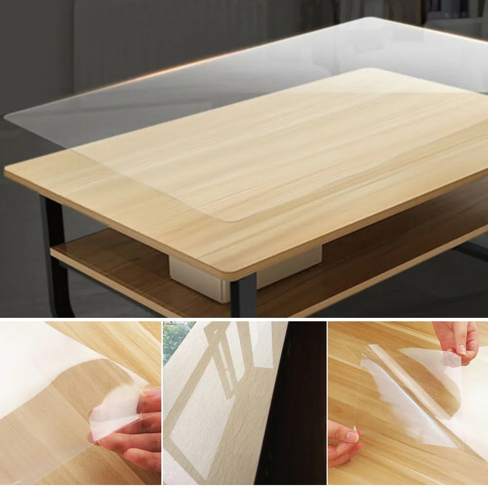 

Table Self-adhesive Protective Film Furniture Acesosries Glossy Clear Protection Anti-scratch Heat Resistant Furniture Stickers