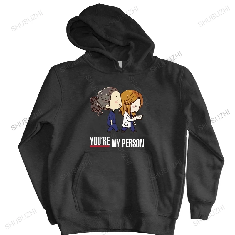 

Cclassic 90s Artoon Greys Anatomy You're My Person Cute Graphic hoodie Top autumn winter Men Women Casual Loose hoodie