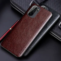 Luxury leather Case for Xiaomi Poco coque with Business solid color Design phone cover for xiaomi poco case funda capa