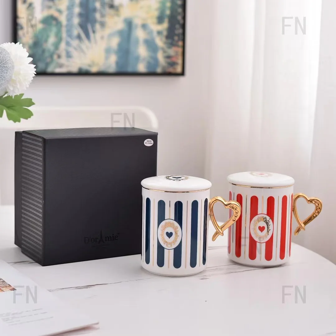 Роскошная кружка для пар британская любви пара кружек кружки с леопардовым