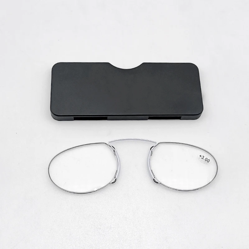 Очки для чтения с зажимом носа без оправы из пены