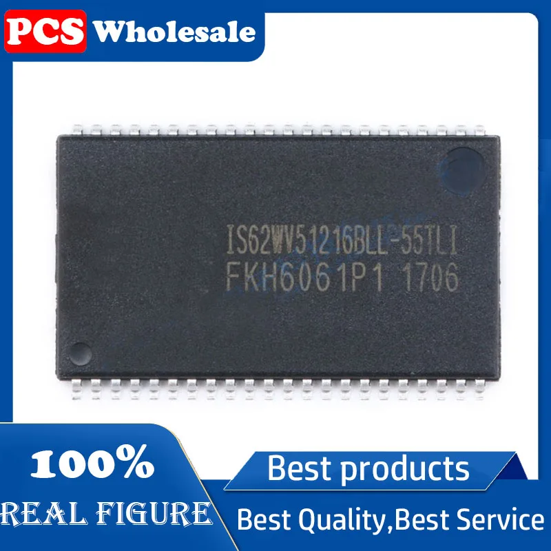 

IS62WV51216BLL-55TLI SOP44 IS62WV51216 new and original IC