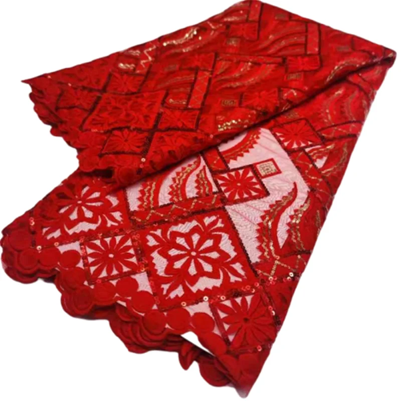 2021 новые зеленые блестки африканские кружевные ткани 2022 вышитая