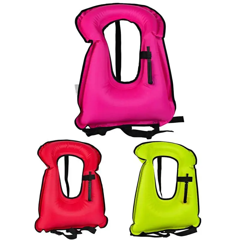 

Adult Inflatable Swimming Life Vest Snorkeling Floating Surfing Water Safety Sports Life Saving Jackets Water Sports