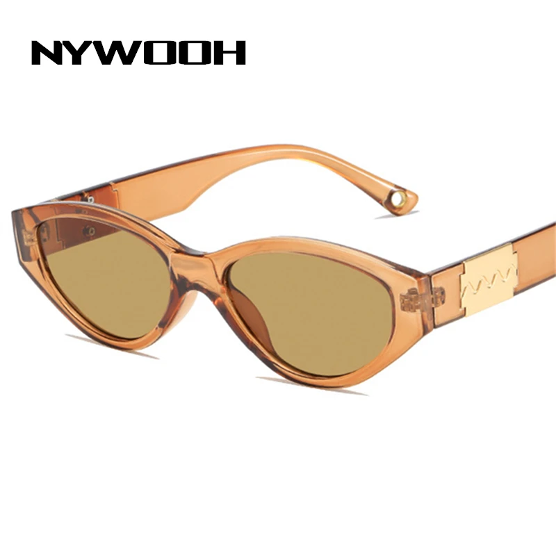 

NYWOOH Винтажные Солнцезащитные очки кошачий глаз женские классические брендовые дизайнерские маленькие солнцезащитные очки ретро оттенки о...