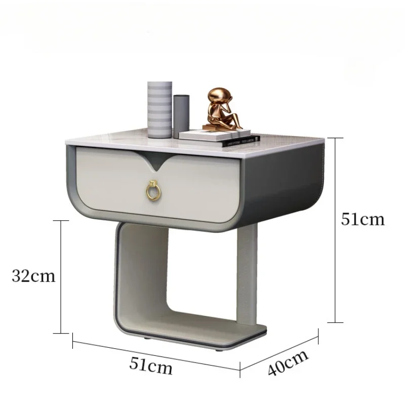 Гладкий прикроватный столик столы экономные ночные столики роскошная