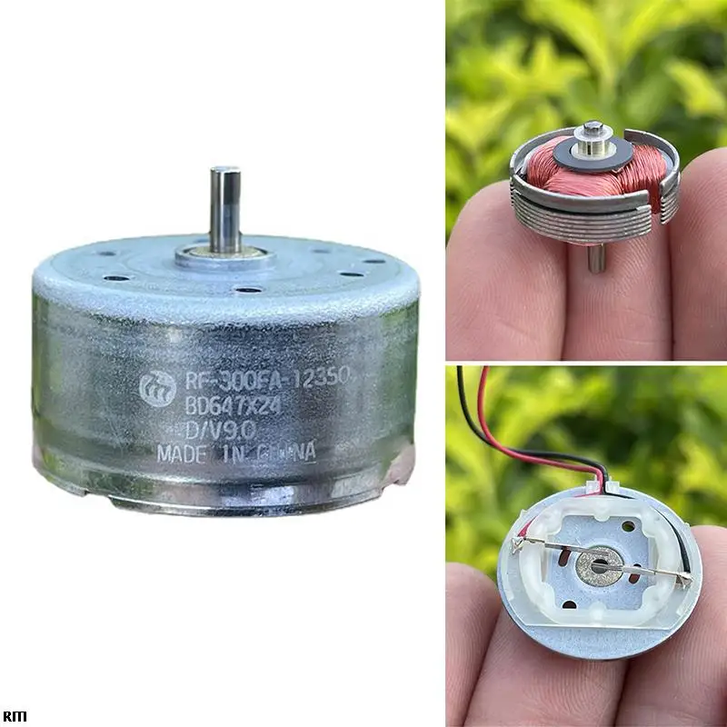 

RF-300-12350 Engine DC 3V-9V Mini Mute Motor for Car AV CD DVD Player/ Solar Fan