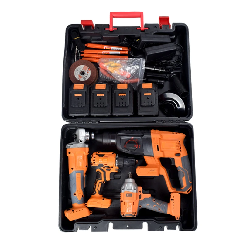 

Precision Cylinder Self-locking Bit Industrial Grade Lithium Electric Tool Set