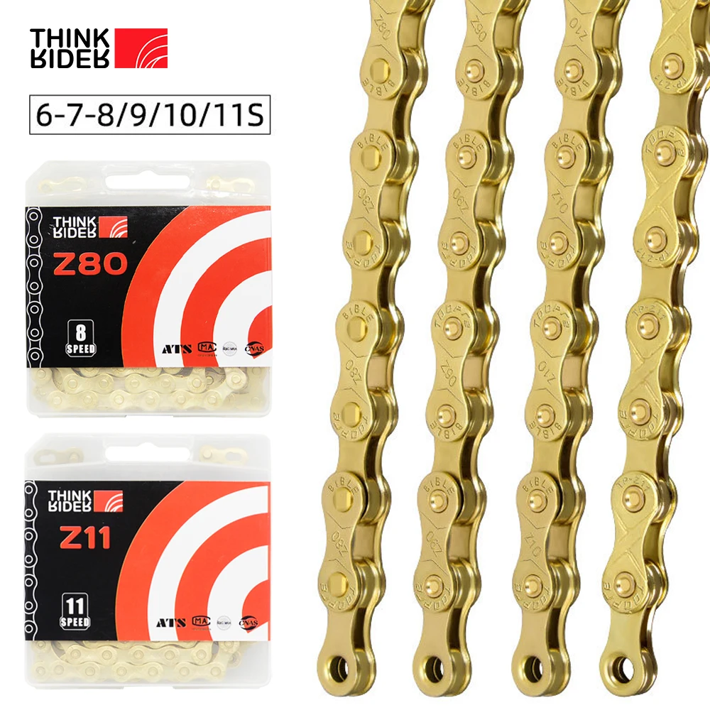 Chain 6 7 8 9 10 11 12 Speed Velocidade Titanium Plated Ti G