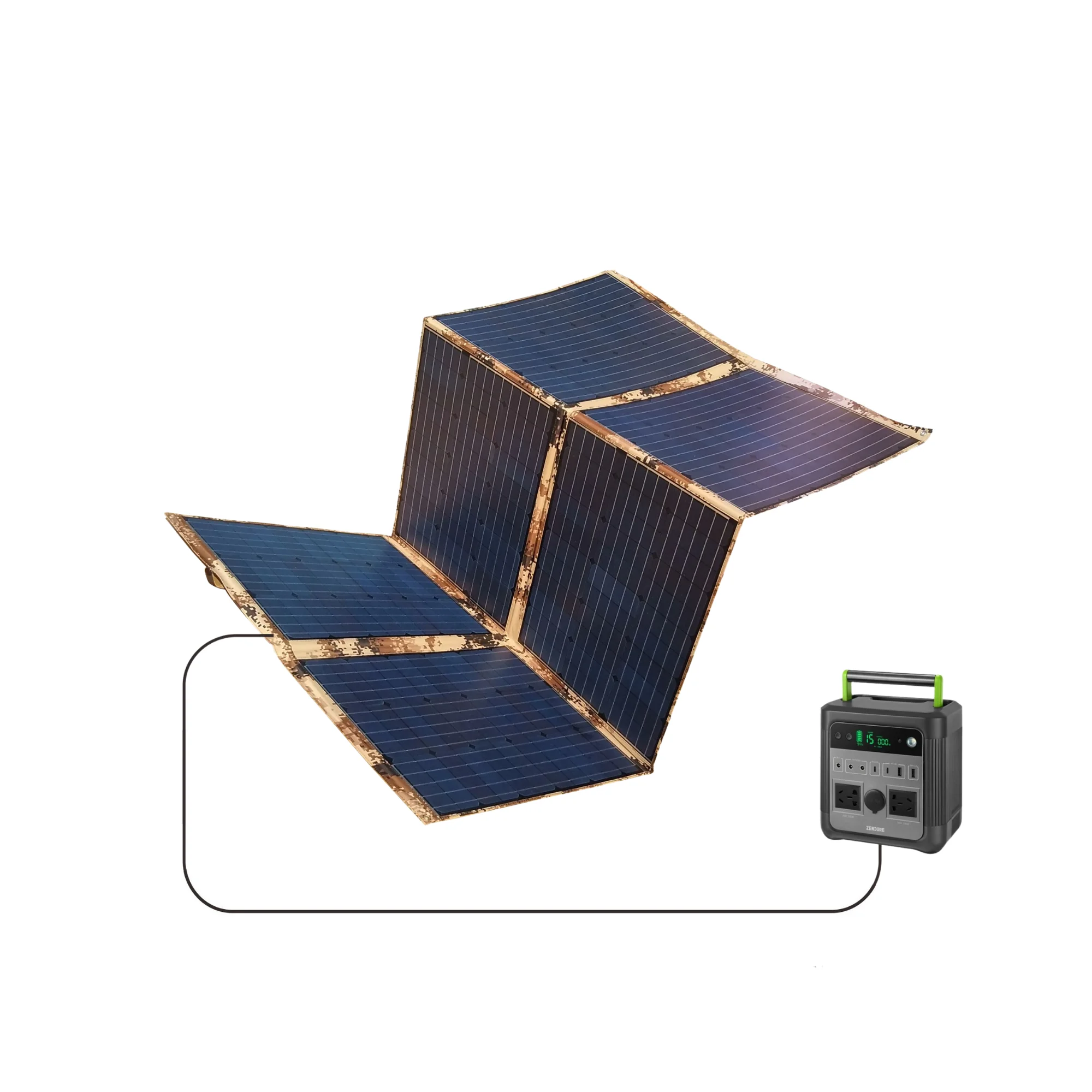 

Портативное зарядное устройство на солнечной батарее, 500 Вт, 20000 мАч