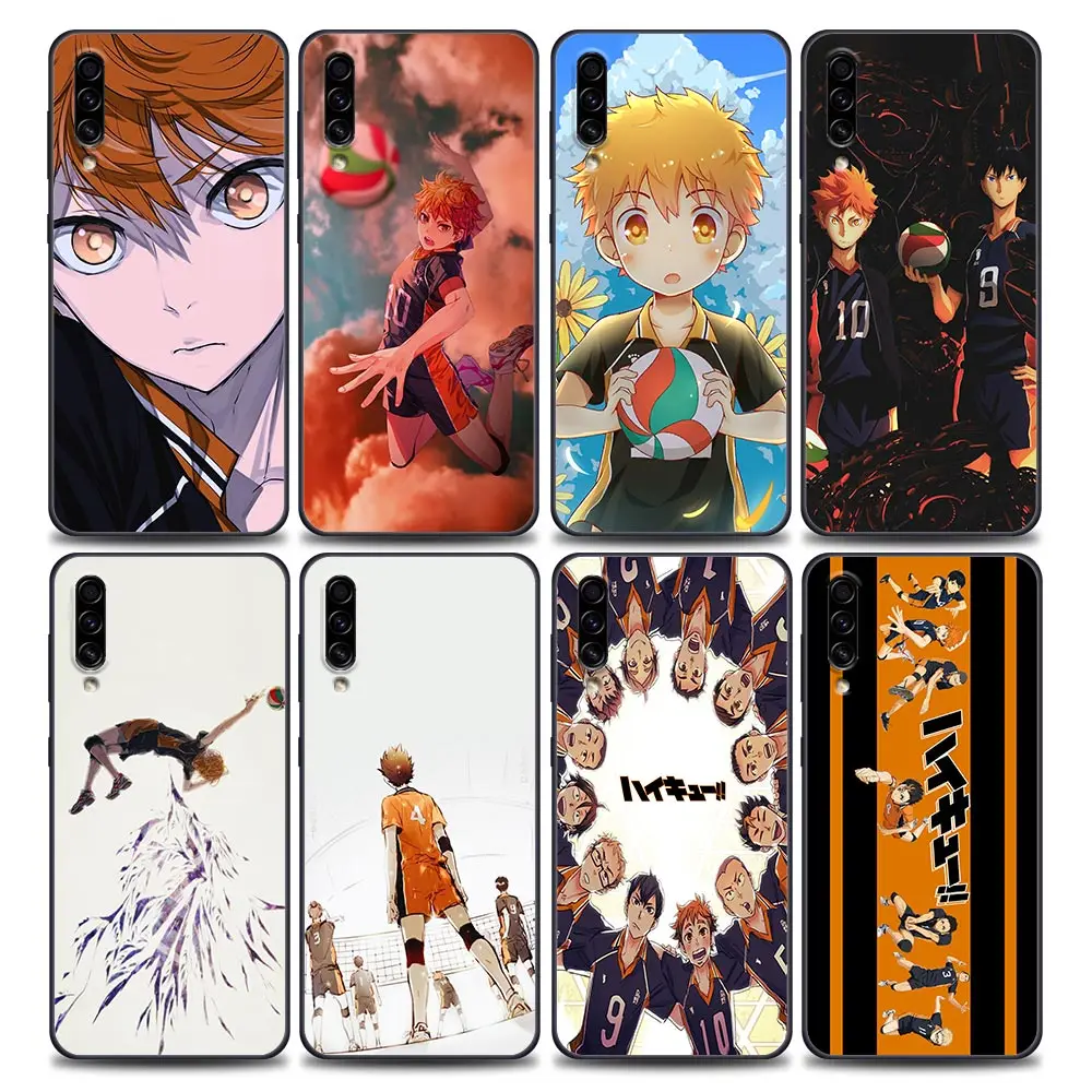 

Haikyuu Anime High School Volleyball Club Phone Case for Samsung A7 A8 2018 Galaxy A10 A20 A30 A30s A40 A50 A60 A70 S Soft Cover